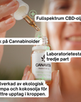 3 flaskor Fullspektrum CBD-olja 30% med kamomill