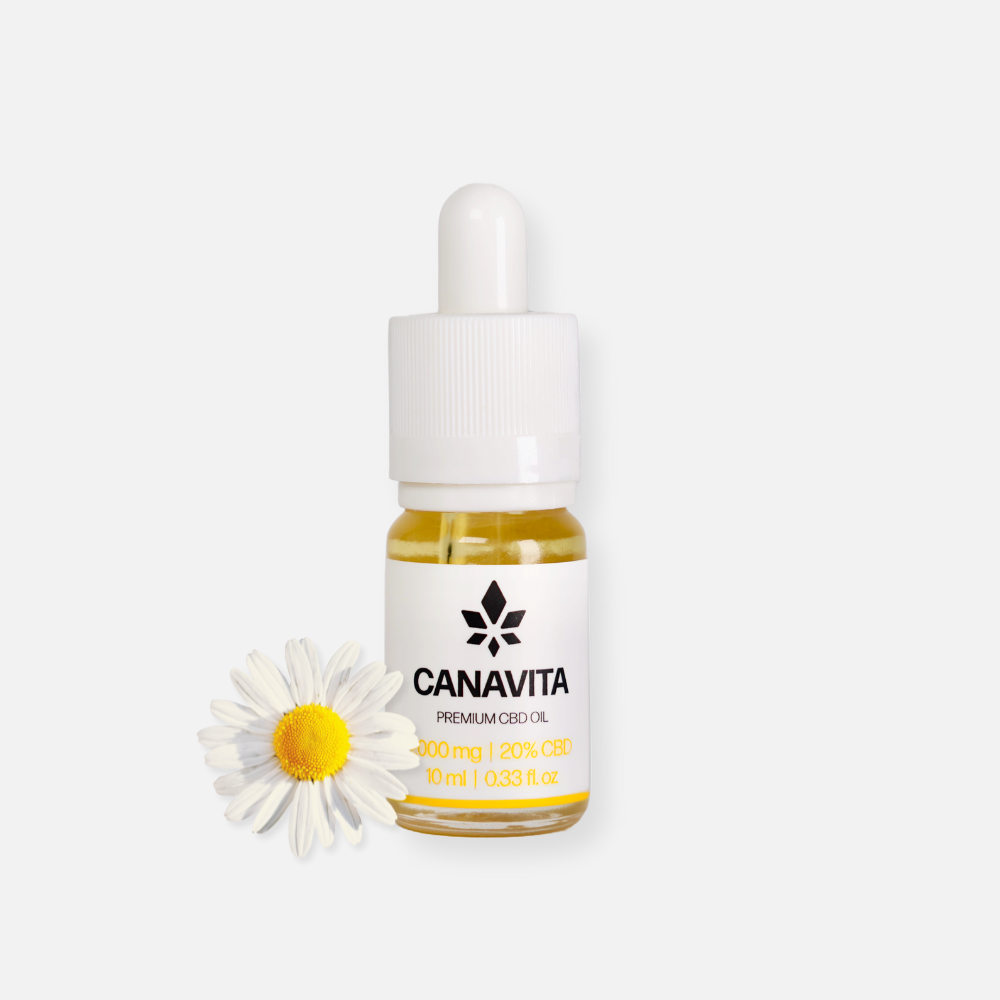 Sömndroppar med CBD och kamomill